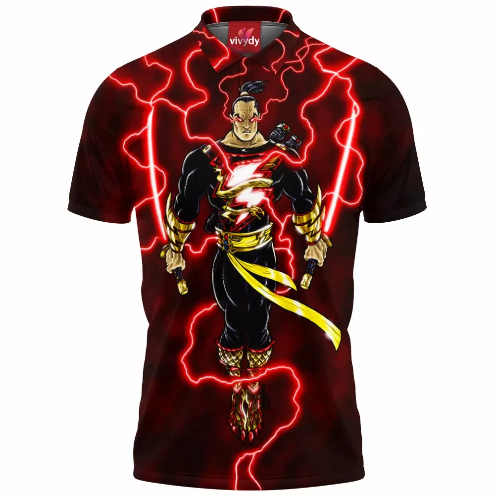 Black Adam Polo Shirt