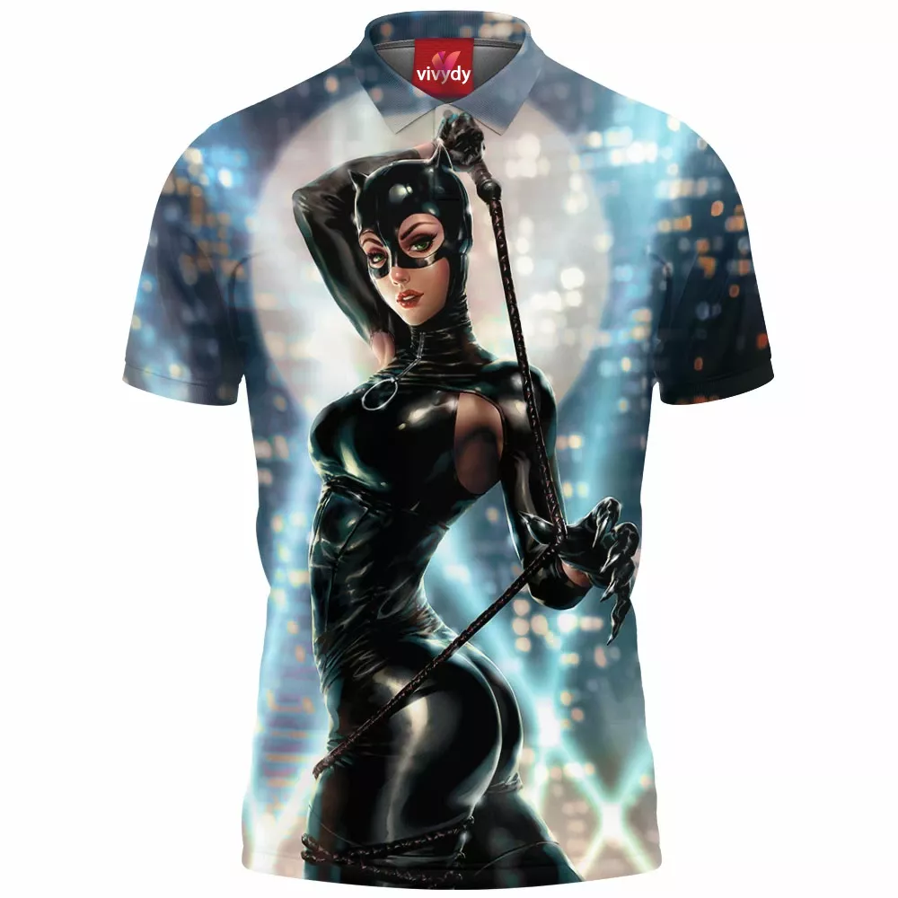 Catwoman Polo Shirt