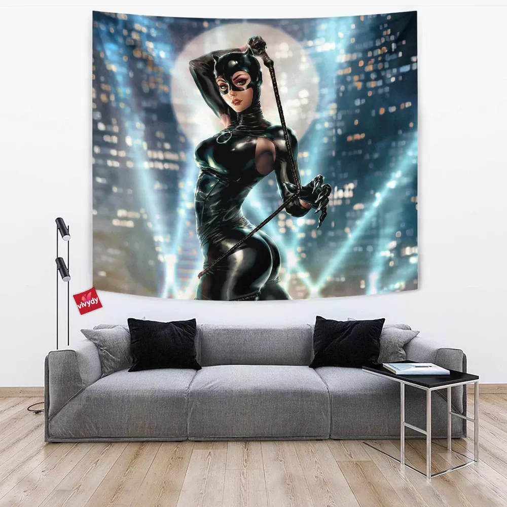 Catwoman Tapestry