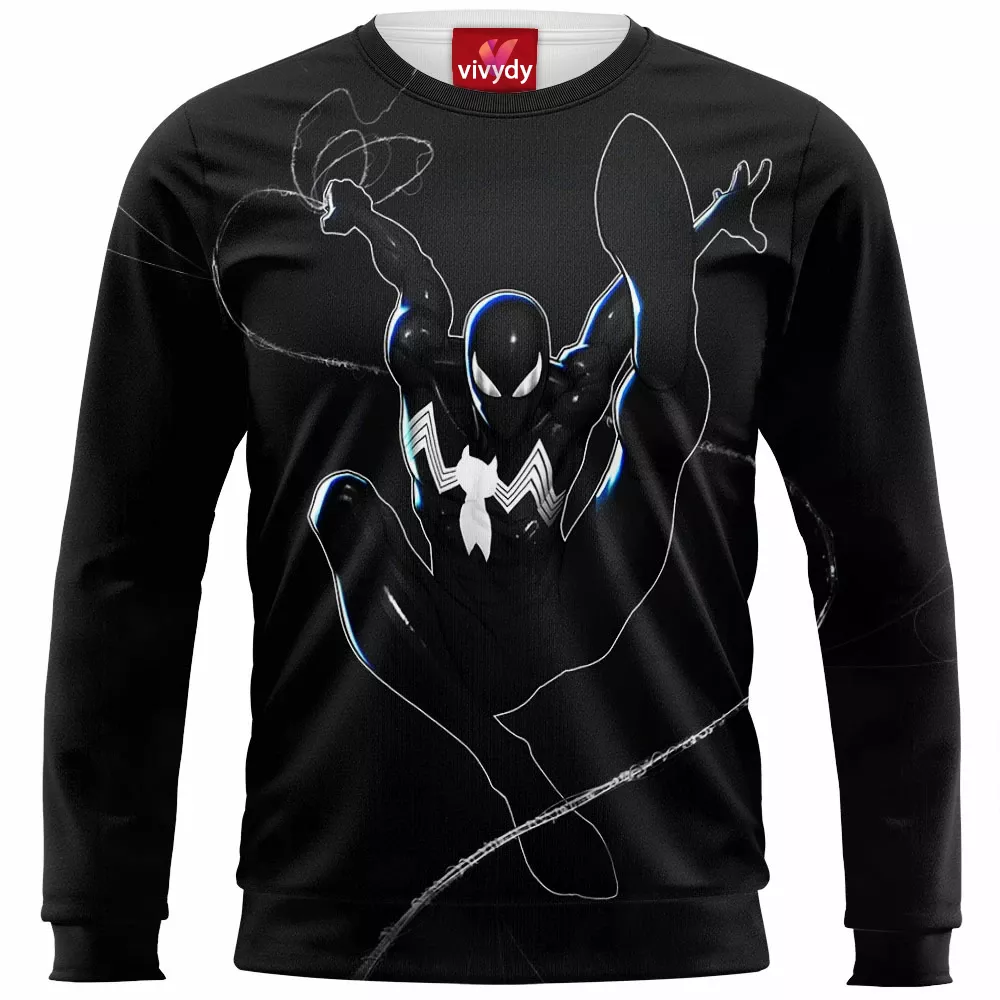 Black Spider-man Sweatshirt