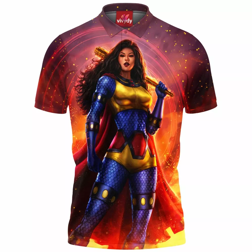 Big Barda Polo Shirt