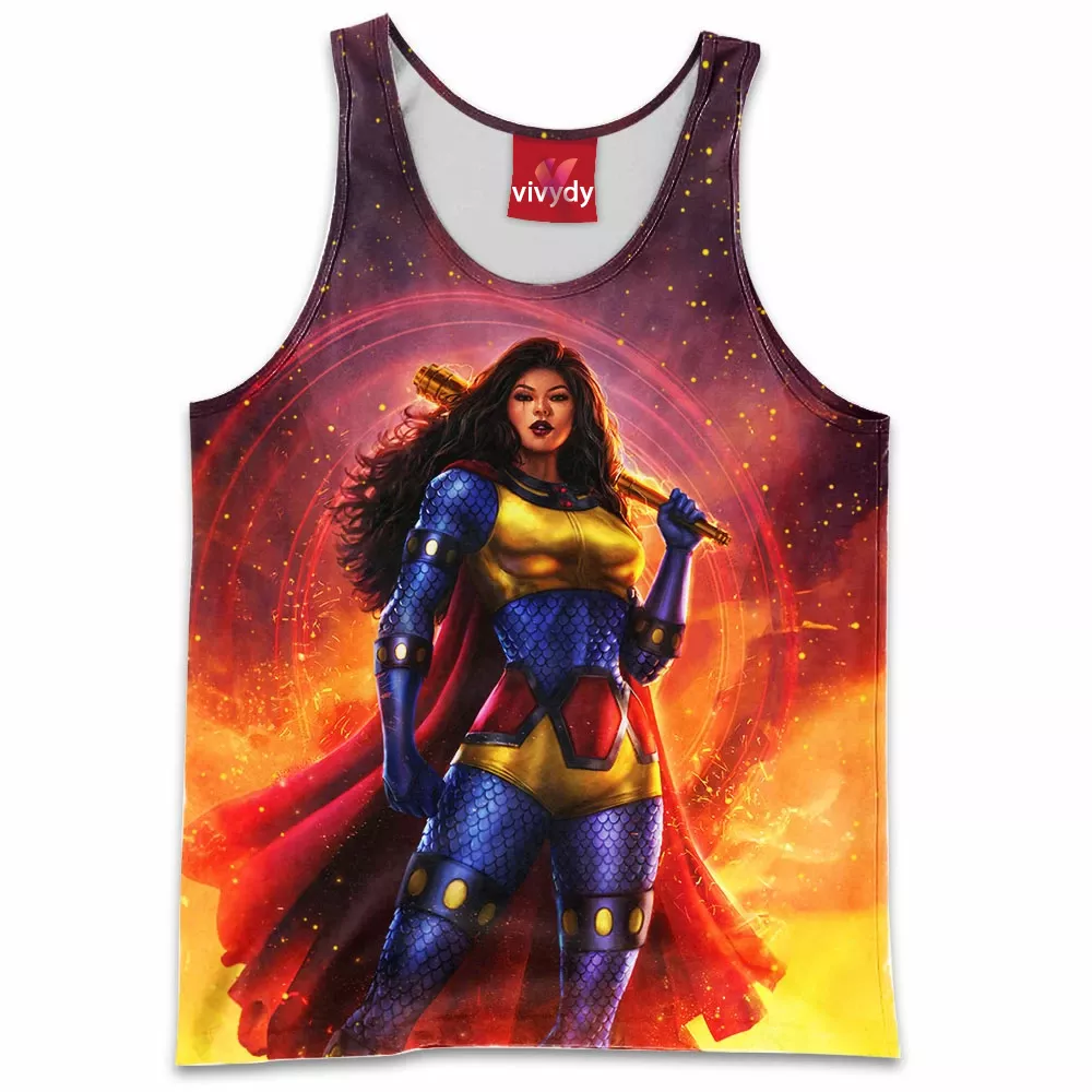 Big Barda Tank Top