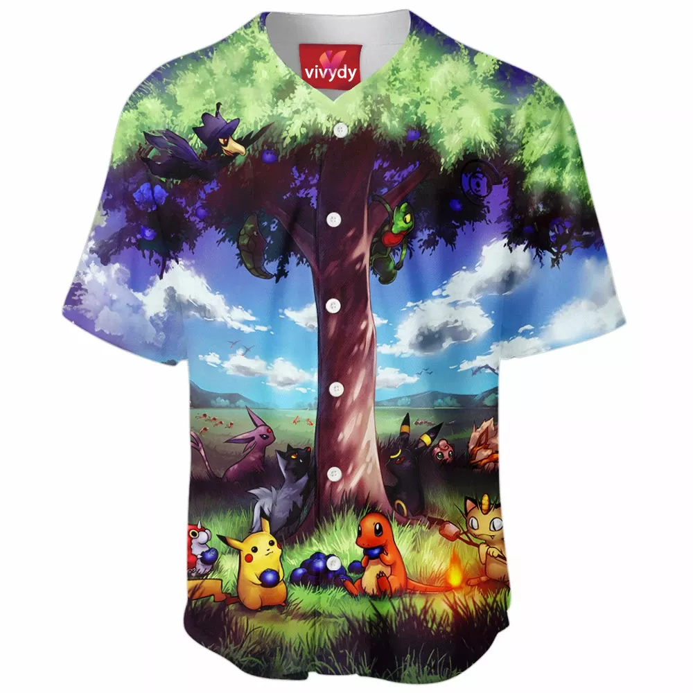 Party Pokemon Baseball Jersey