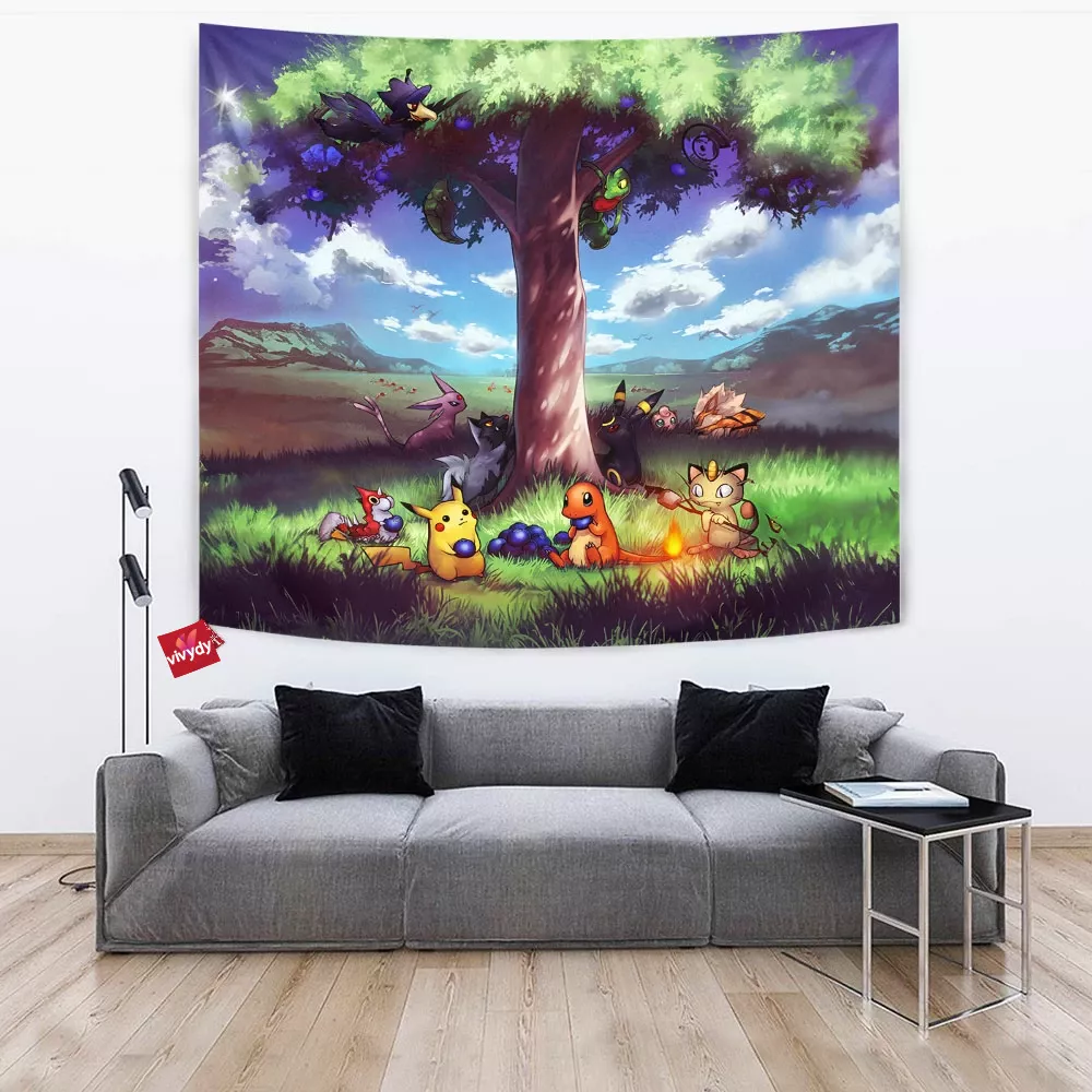 Party Pokemon Tapestry