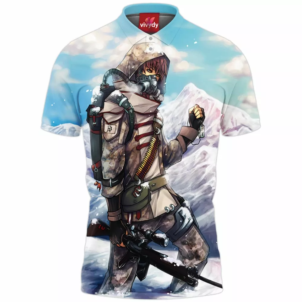 Soldier In The Snow Polo Shirt