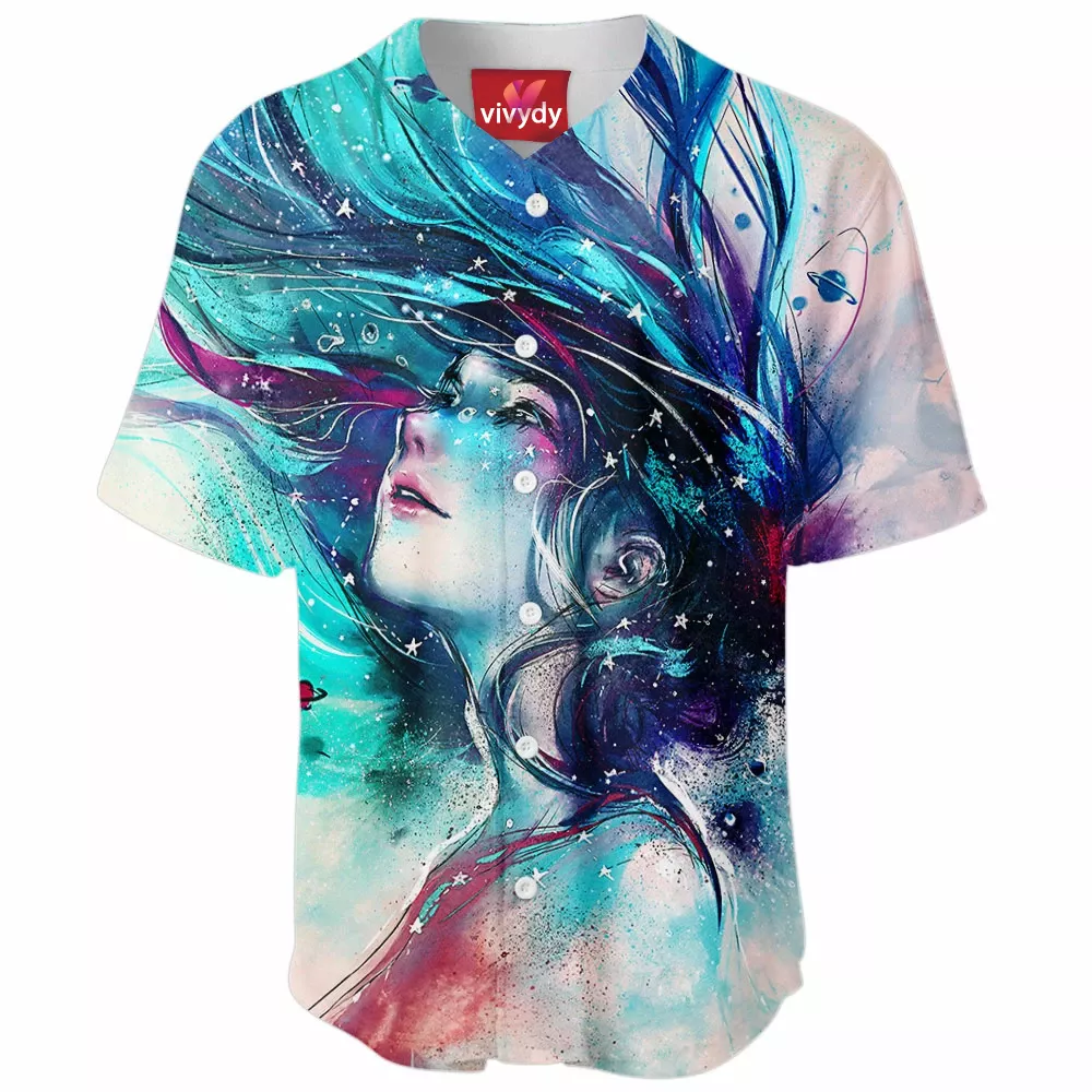 Galaxy Girl Baseball Jersey