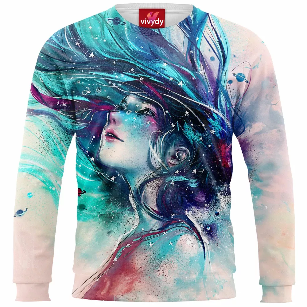 Galaxy Girl Sweatshirt