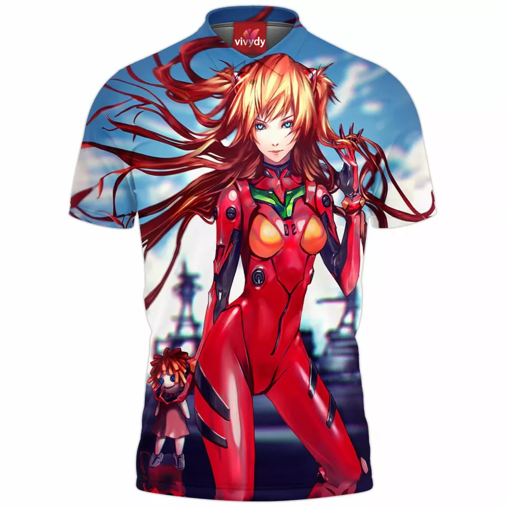 Asuka Langley Soryu Polo Shirt