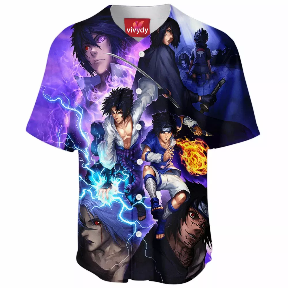 Uchiha Sasuke Baseball Jersey