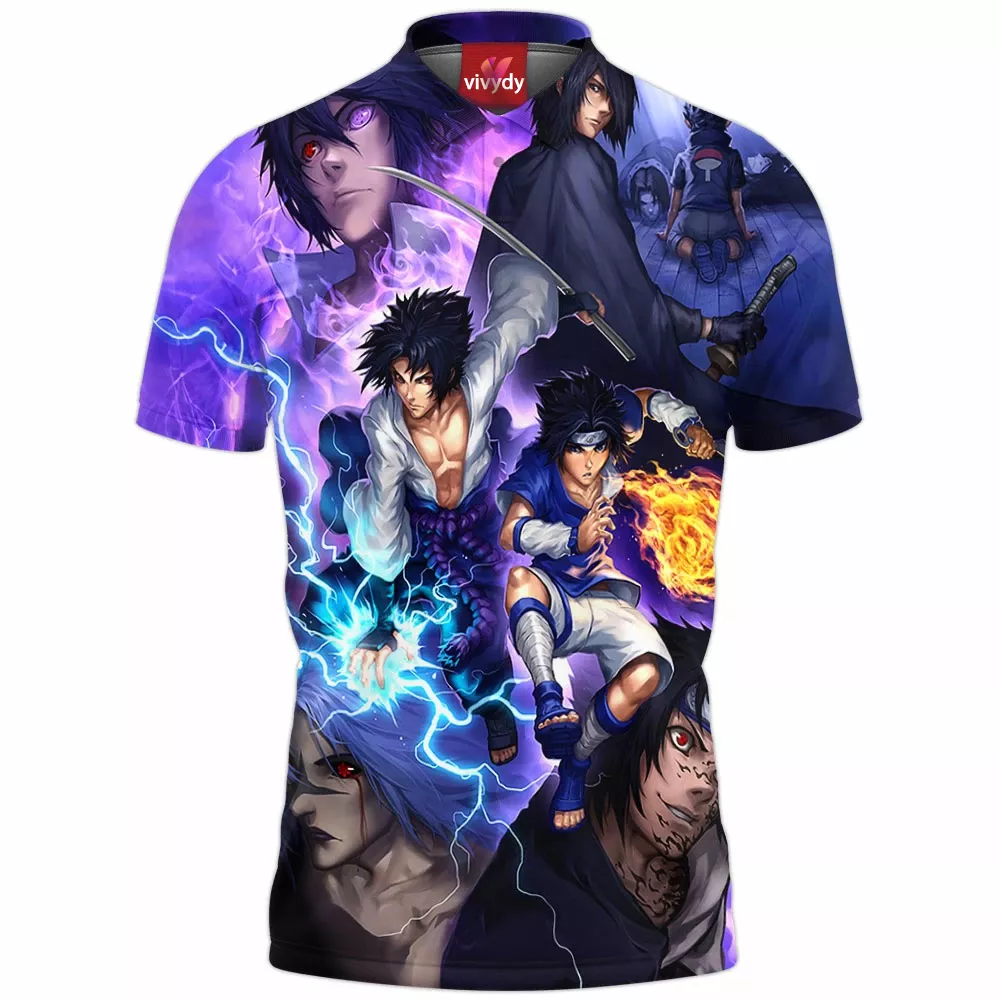 Uchiha Sasuke Polo Shirt