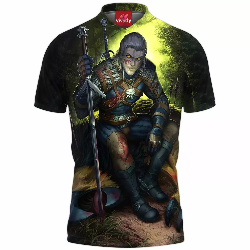 Geralt Of Rivia Polo Shirt