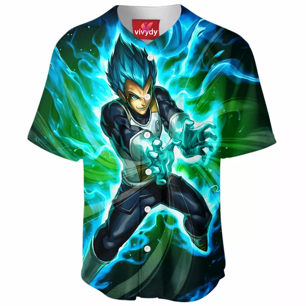 Blue Prince Vegeta Baseball Jersey