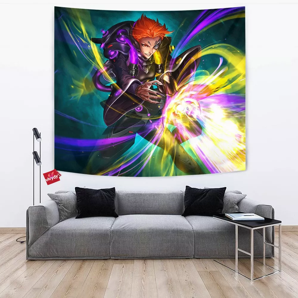 Moira Overwatch Tapestry