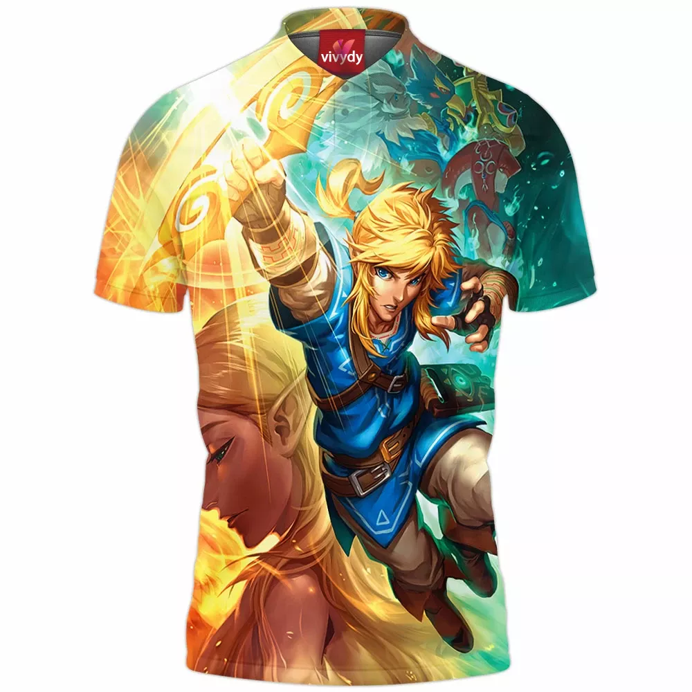 The Legend Of Zelda: Breath Of The Wild Polo Shirt