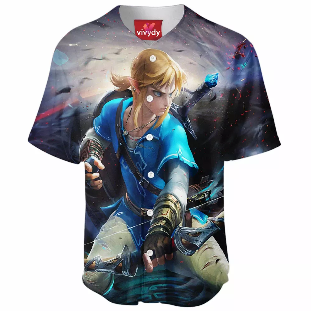 Link Zelda Baseball Jersey