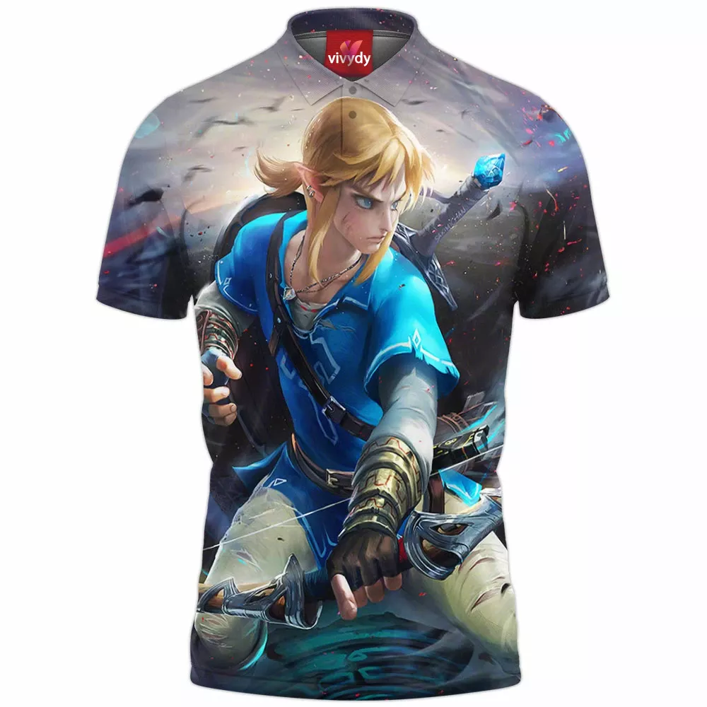 Link Zelda Polo Shirt