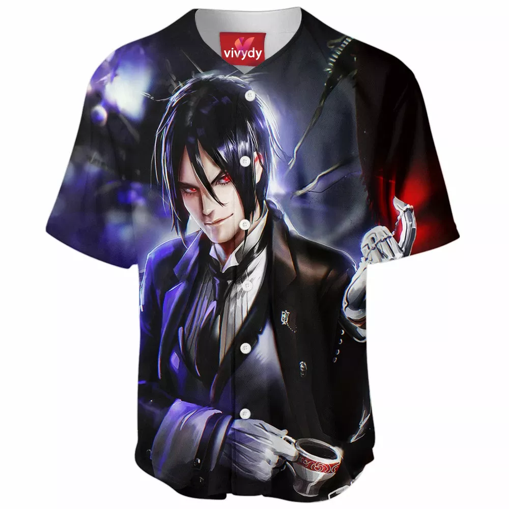 Black Butler Baseball Jersey