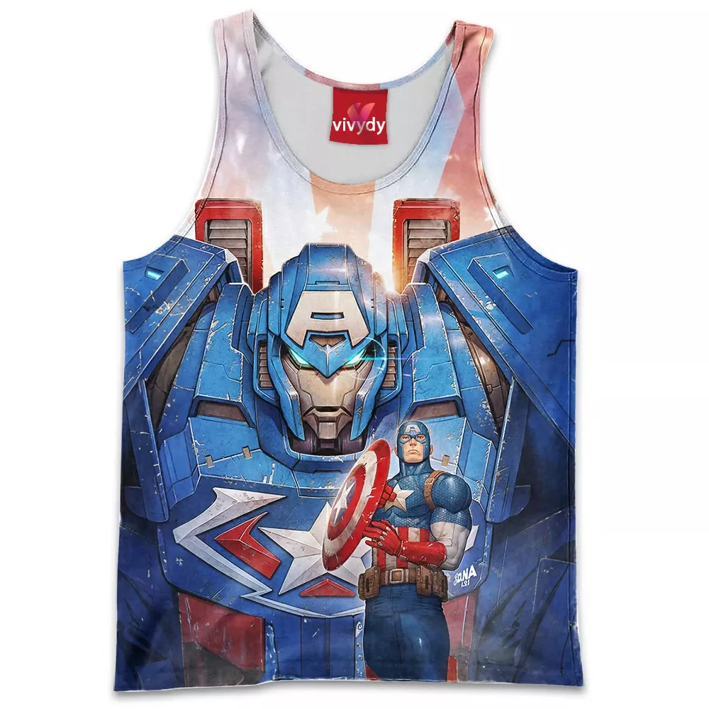 Captain America Tank Top