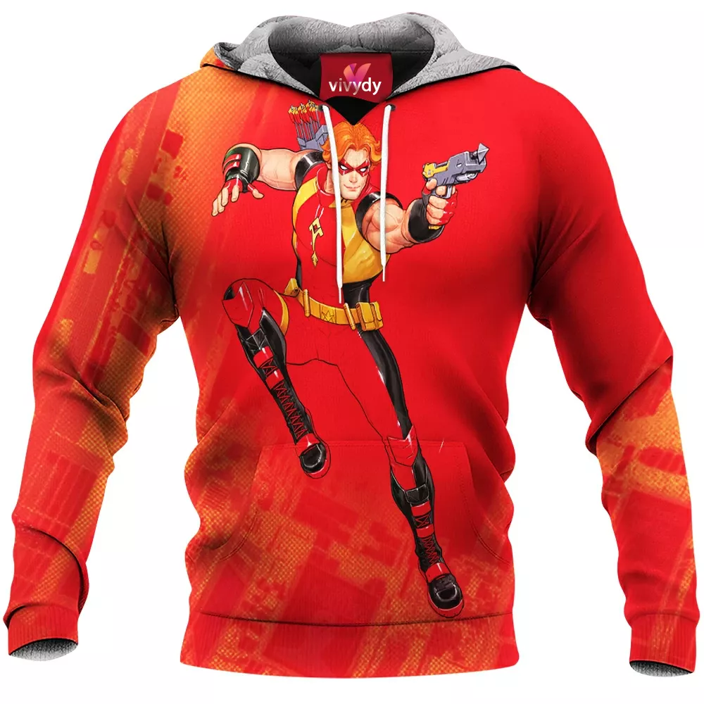 Red Arrow Comic Hoodie