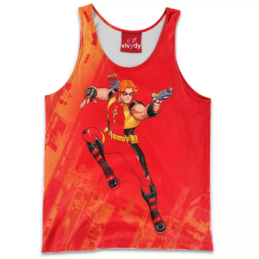 Red Arrow Comic Tank Top