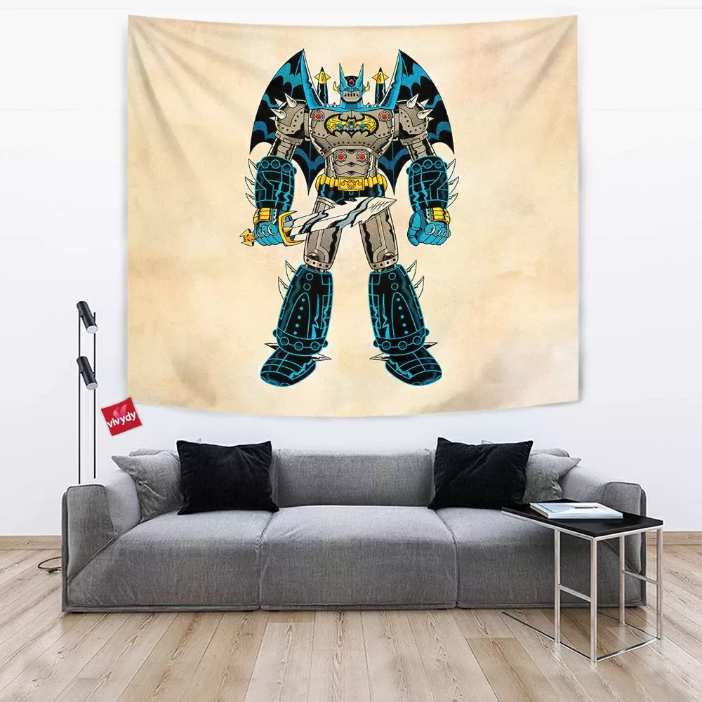 Batman Robot Tapestry