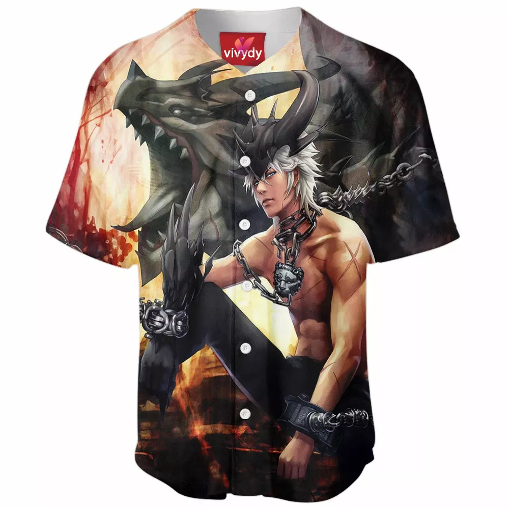 Burning Dragon Baseball Jersey