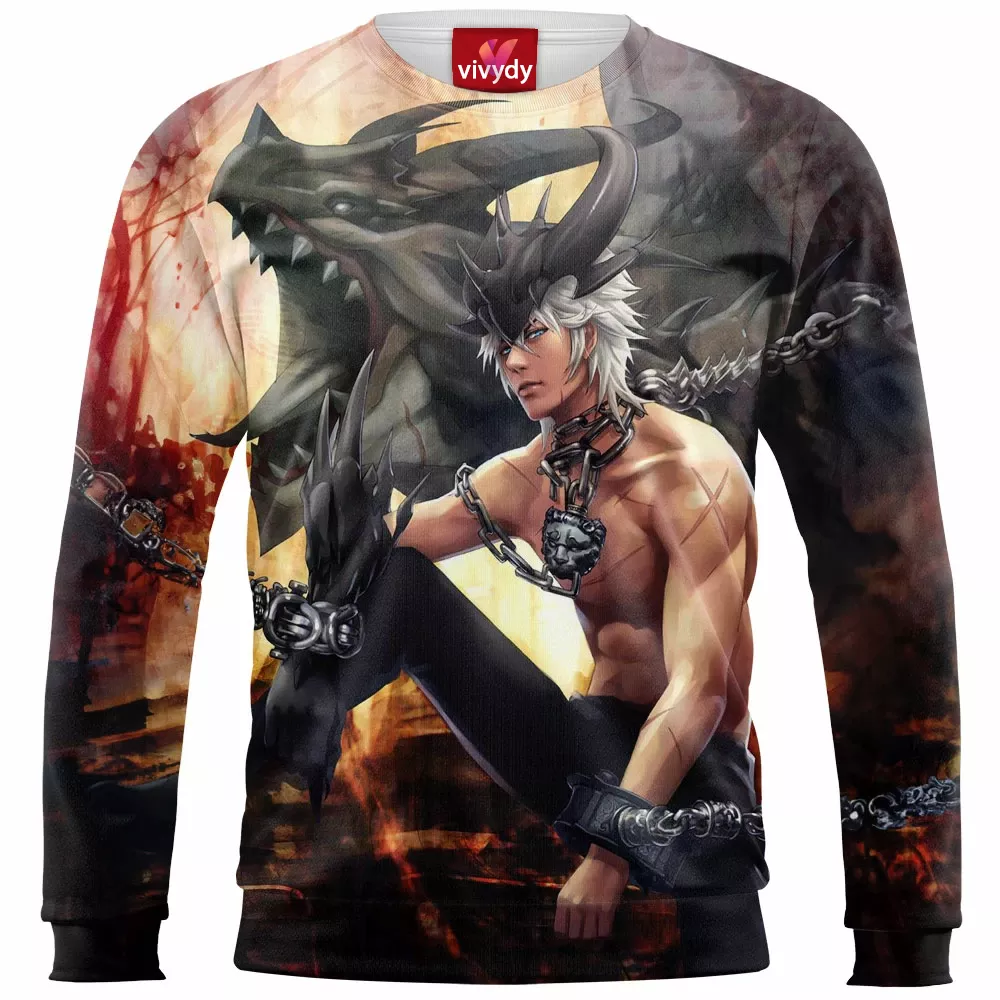 Burning Dragon Sweatshirt