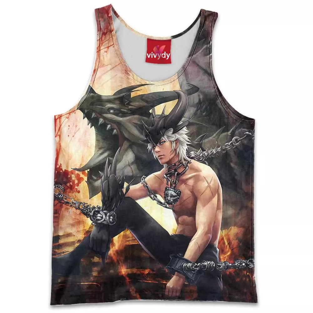 Burning Dragon Tank Top