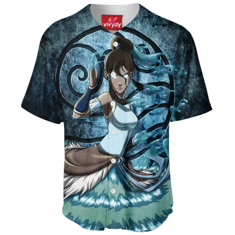 Legend Of Korra Baseball Jersey