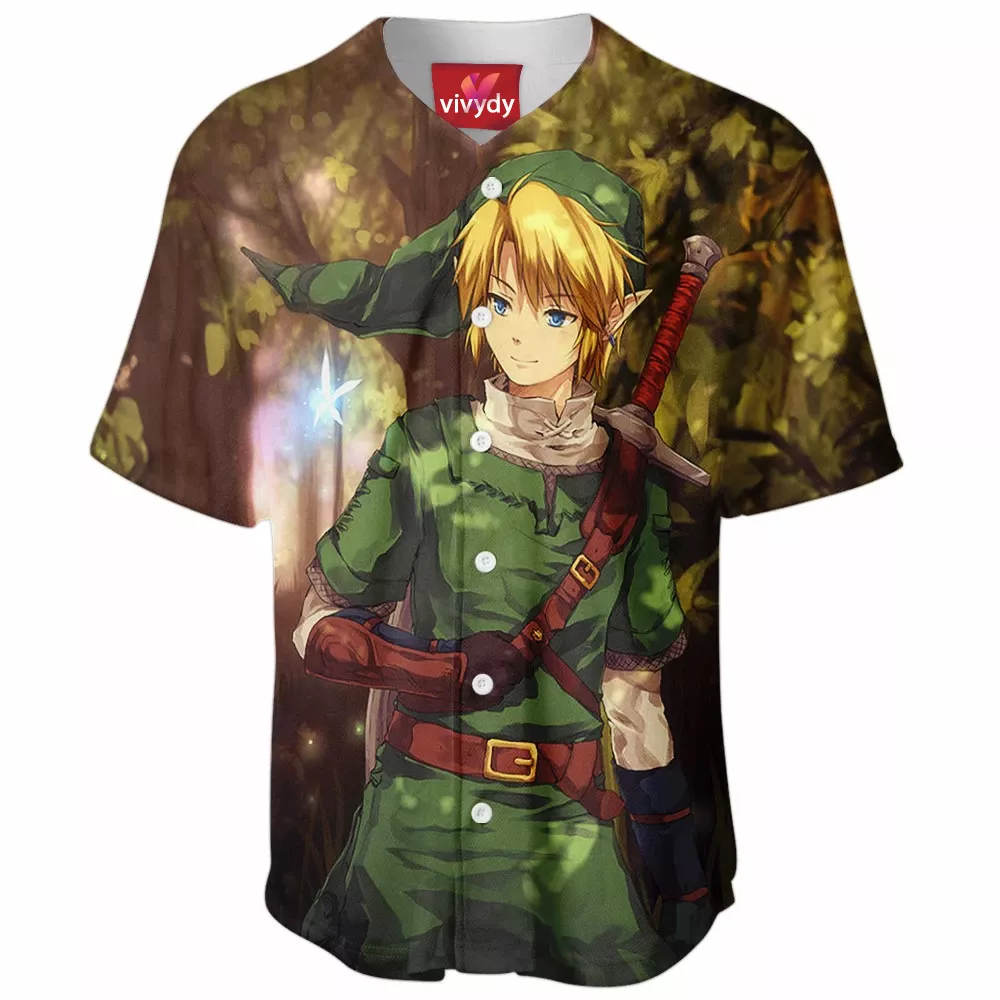 Link Zelda Baseball Jersey