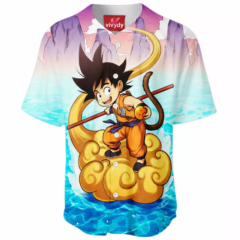 Kid Goku Baseball Jersey