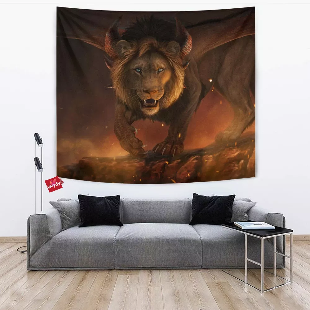 Lion Tapestry