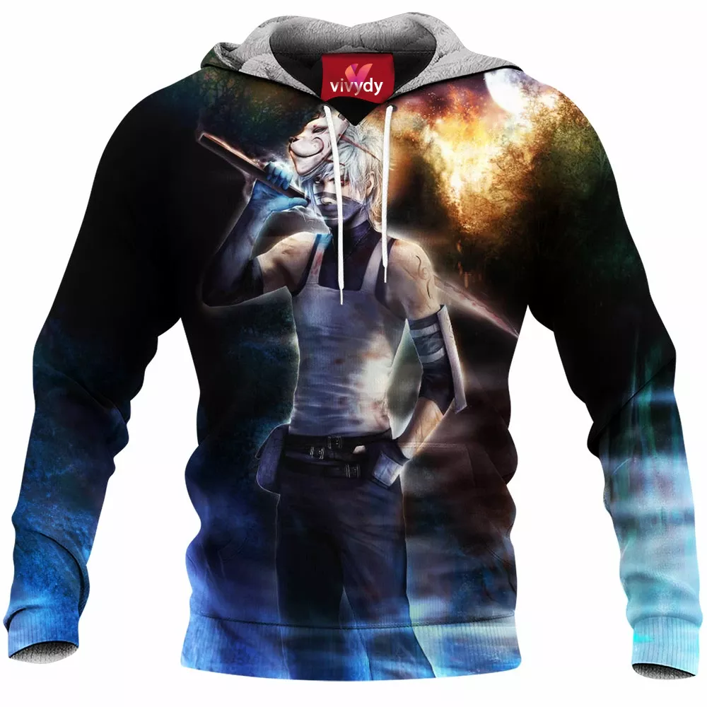 After Battle Kakashi Hoodie