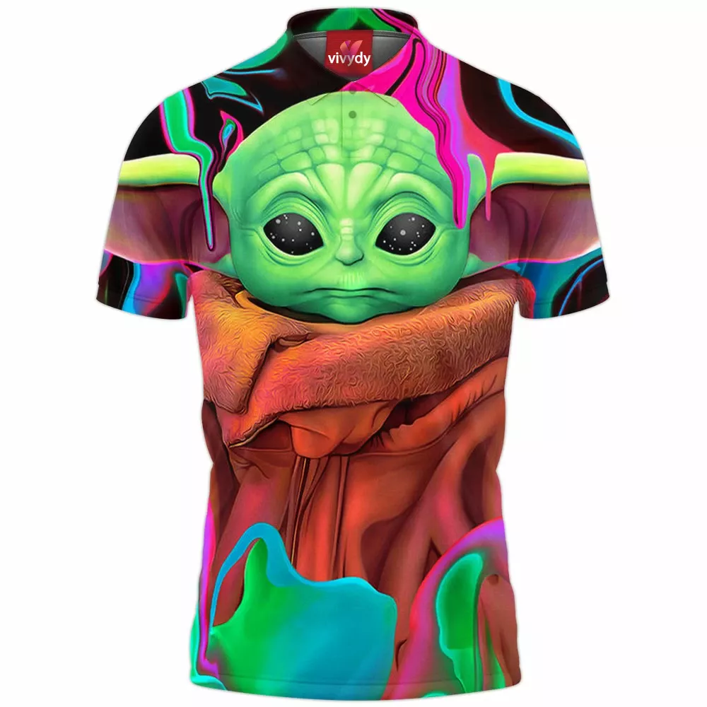 Baby Yoda Polo Shirt