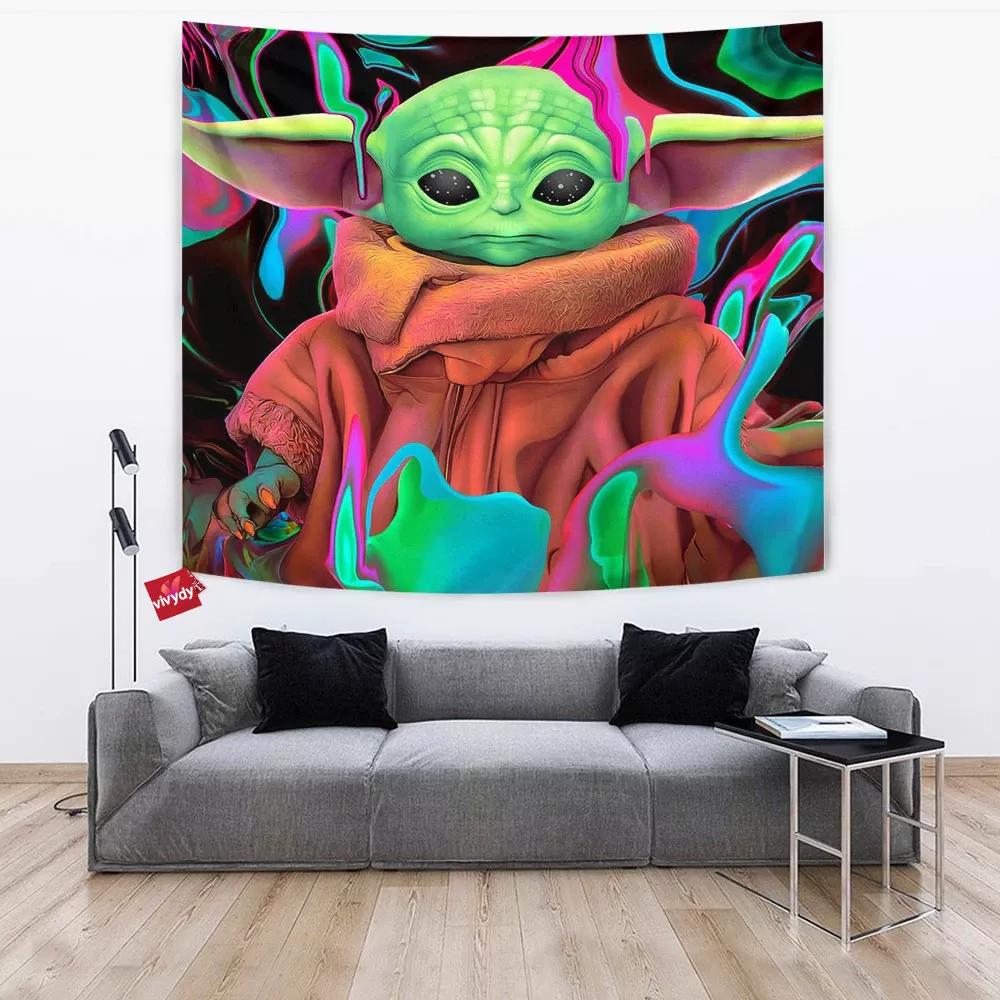 Baby Yoda Tapestry