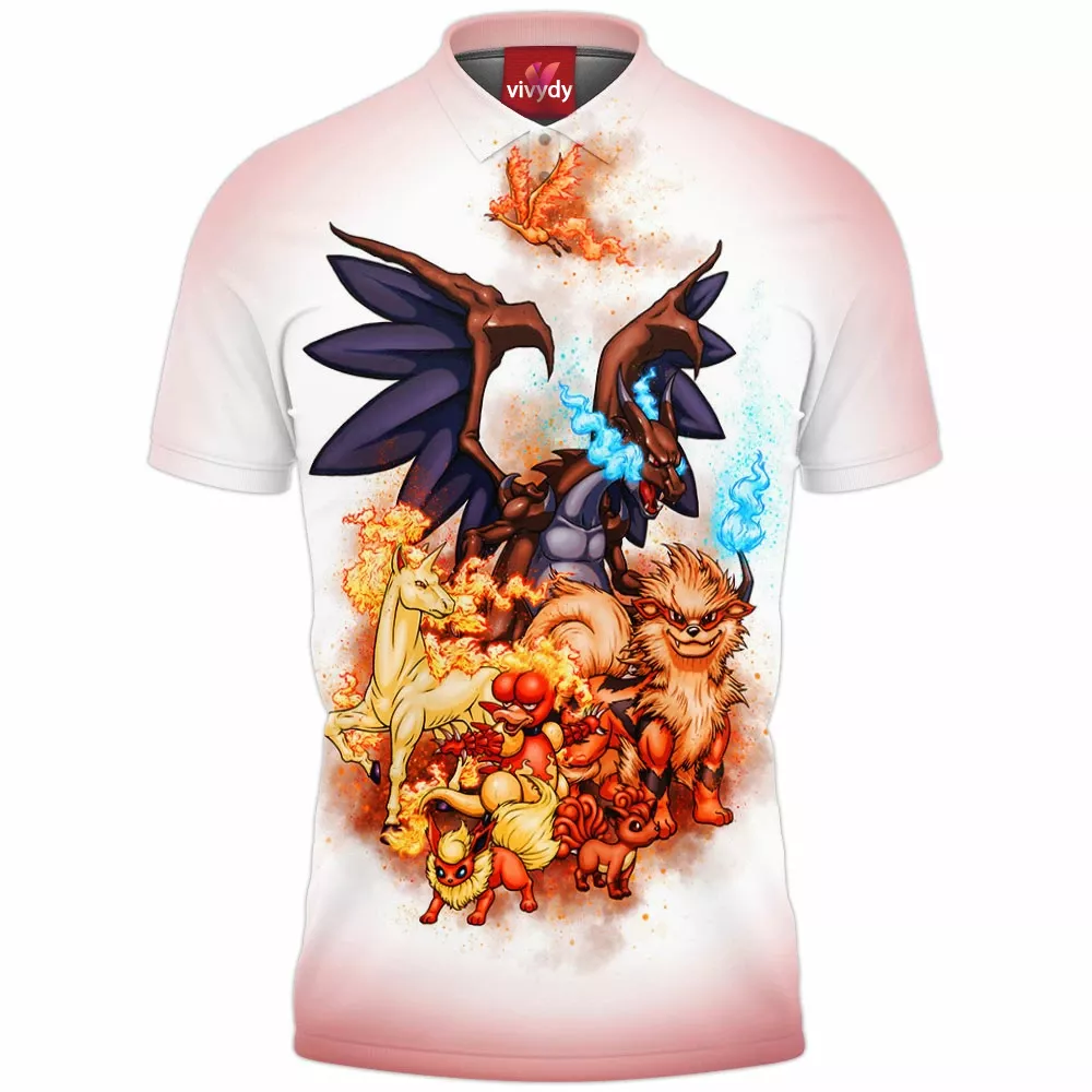 Pokemon Go Valor Polo Shirt