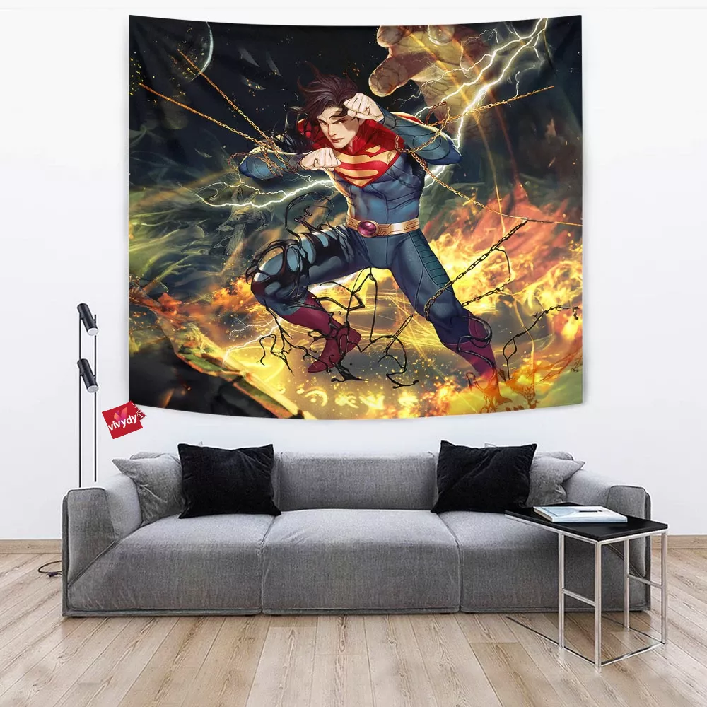 Son Of Kal El Superman Tapestry