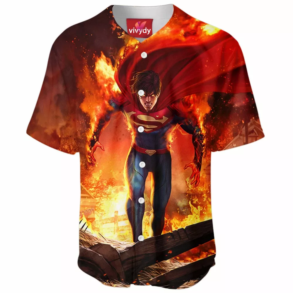 Son Of Kal El Baseball Jersey