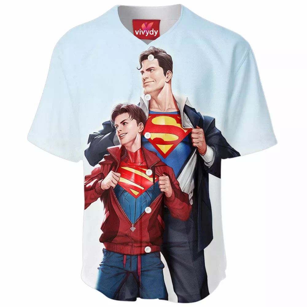 Superman Baseball Jersey