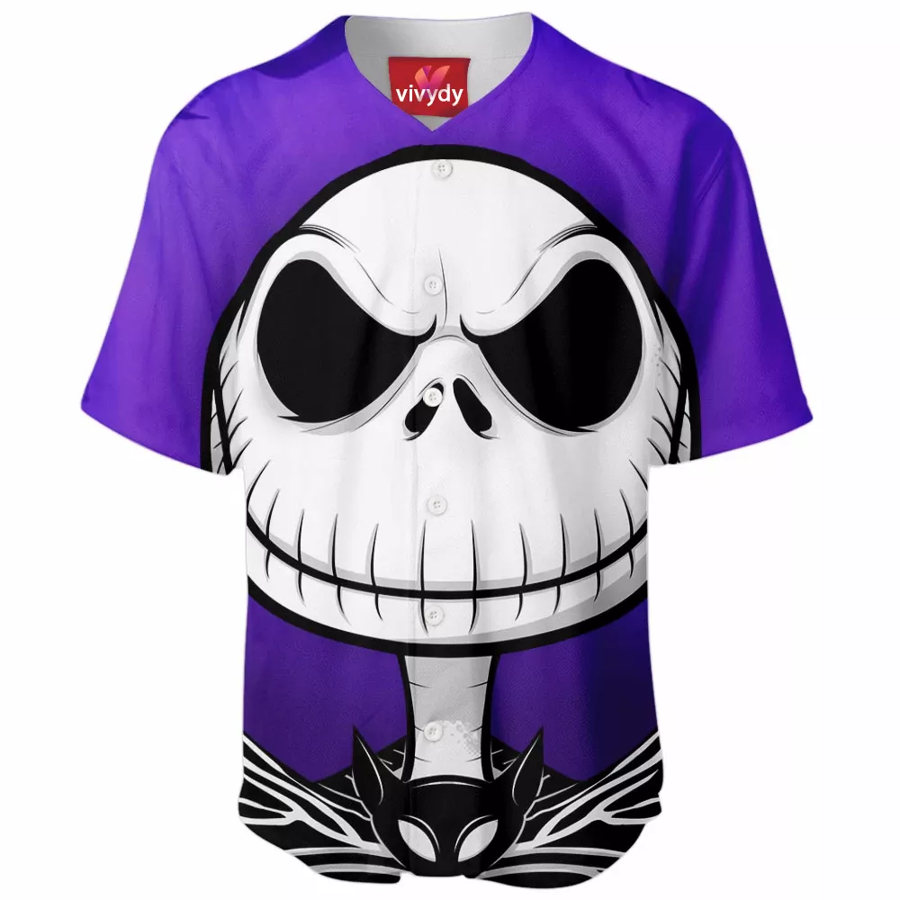 Jack Skellington Baseball Jersey