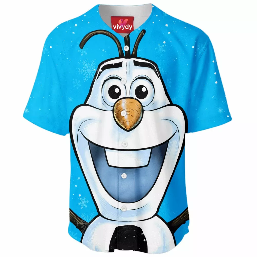 Olaf Frozen Baseball Jersey