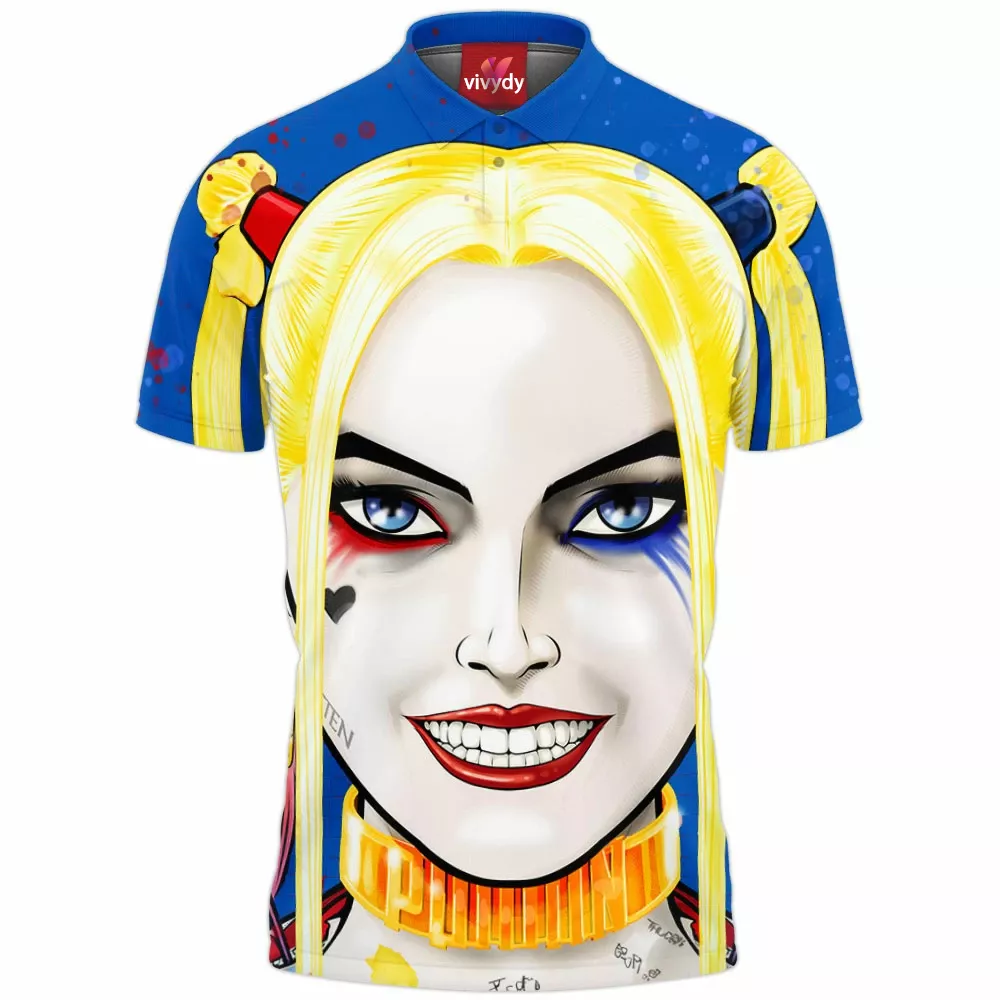 Harley Quinn Polo Shirt