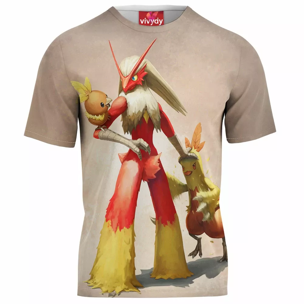 Torchic Combusken And Blaziken T-Shirt