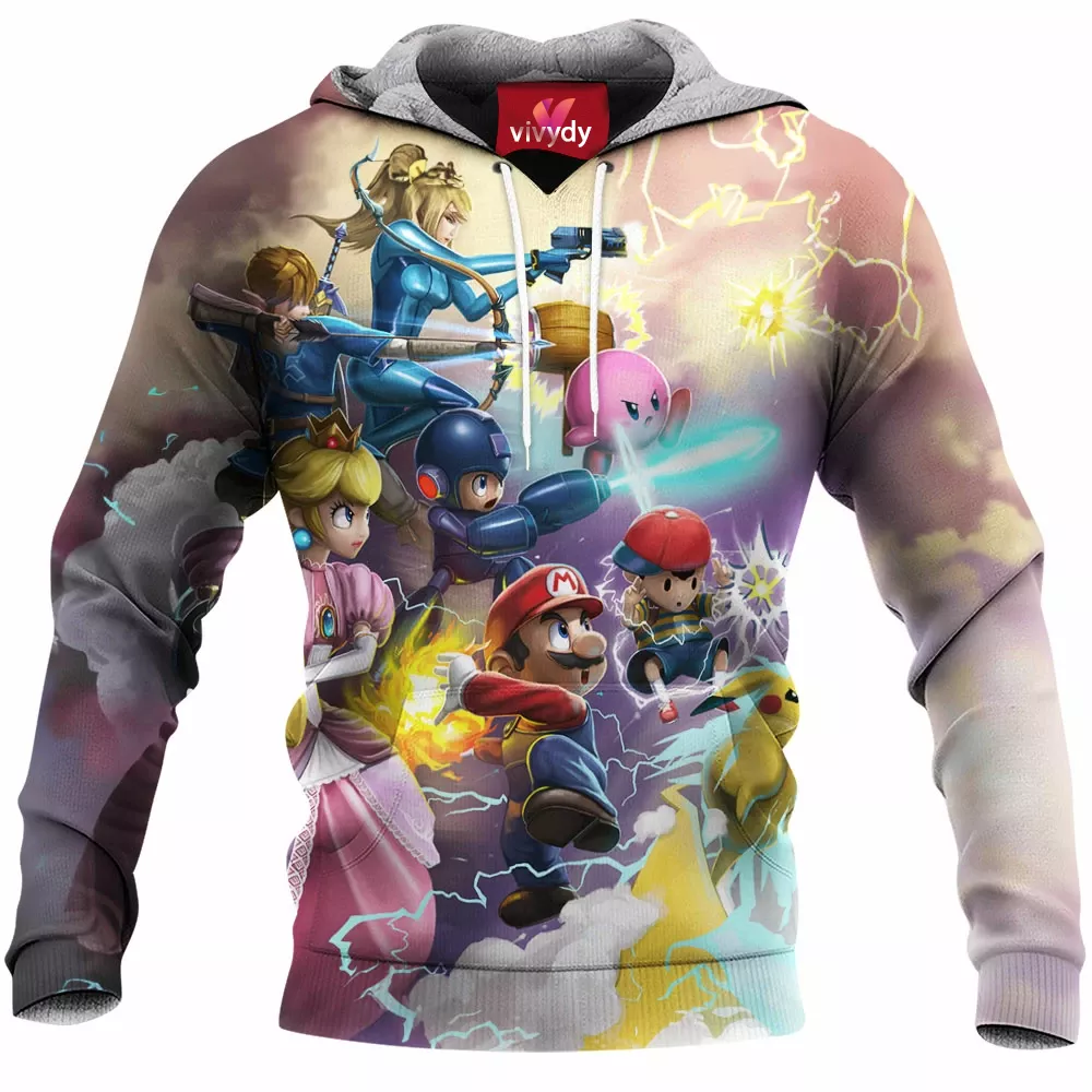 Mario Smash Bros Hoodie