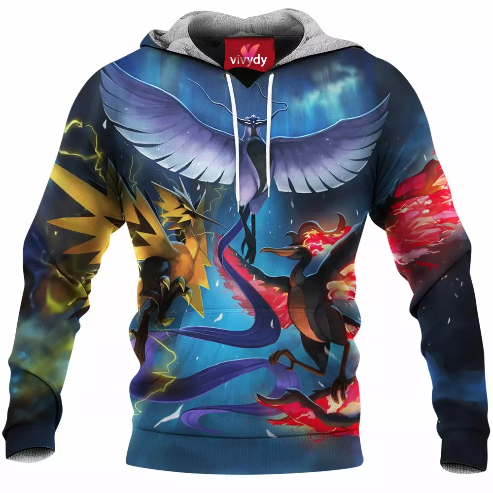 Icuno Zapdos Moltres Hoodie