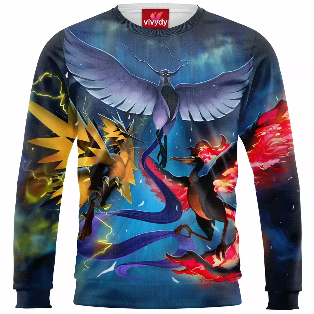 Icuno Zapdos Moltres Sweatshirt