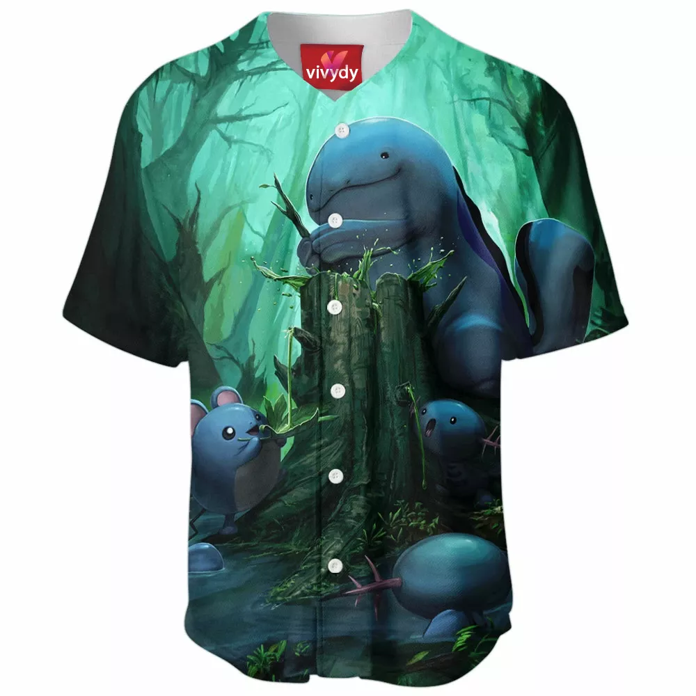 Swamp Pokemon Baseball Jersey