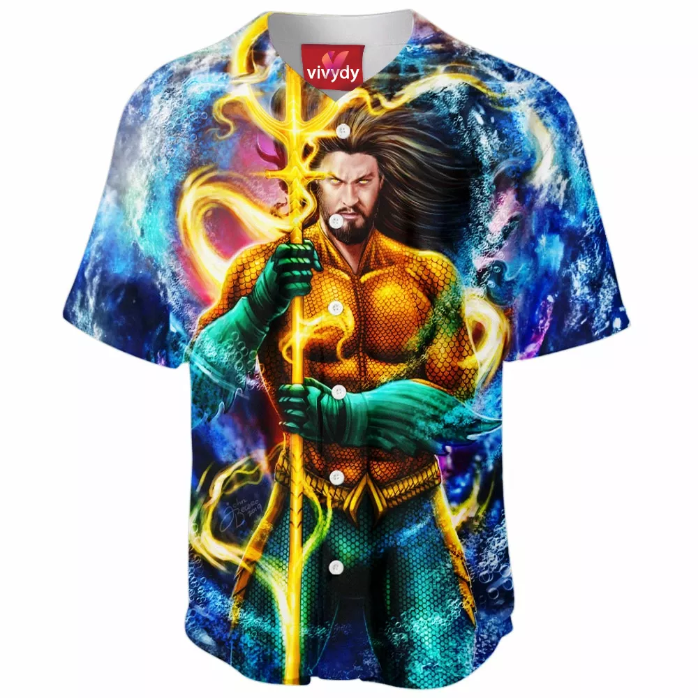 Aquaman Baseball Jersey