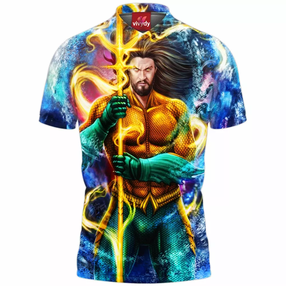 Aquaman Polo Shirt