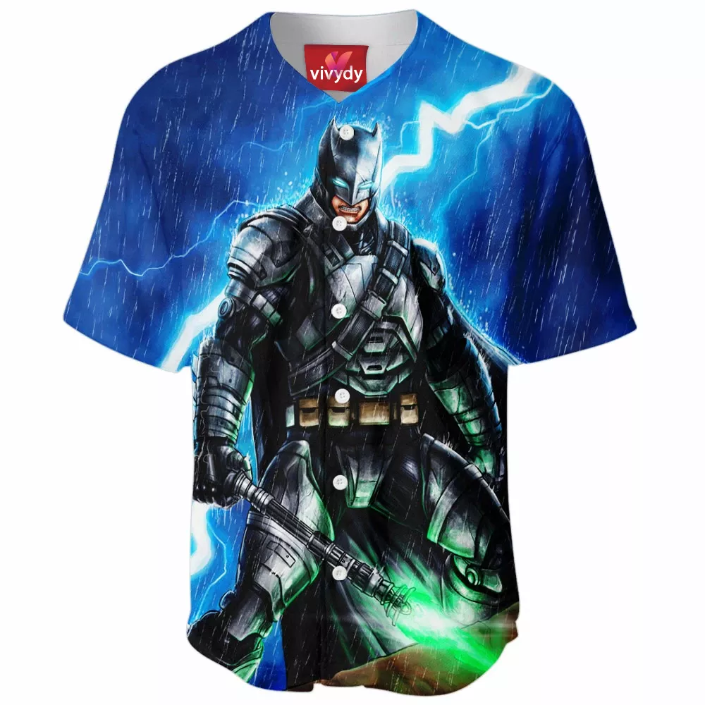 Armored Batman Bvs Baseball Jersey